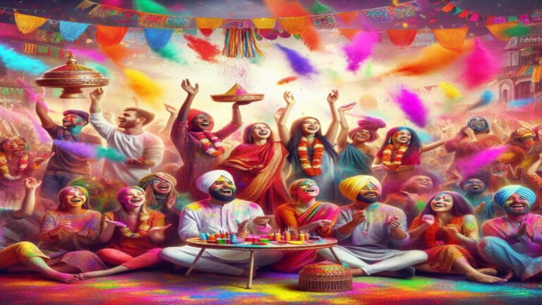 representative feature image for Holi festival